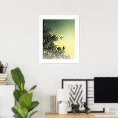 Poster Chanson du matin (Bureau à domicile)