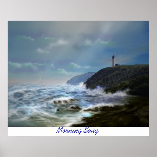 Poster Chanson du matin (Devant)