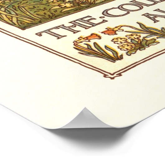 Poster "Chanson du printemps" (Coin)