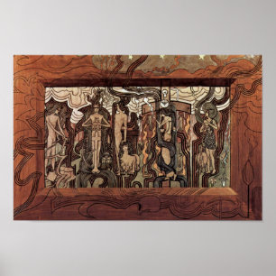 Poster Chanson Du Temps De Toorop Jan (Meilleure Qualité)