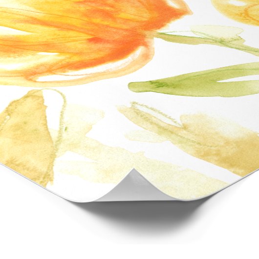 Poster Chanson florale I (Coin)