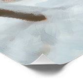 Poster Chanson Japonaise Laisser Neige Noël (Coin)