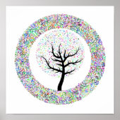 Poster Chansons dans l'arbre de vie (Devant)