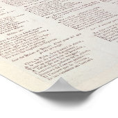 Poster Chansons de plaisanterie pour la paix (Coin)