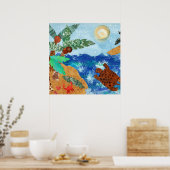 Poster Chansons nocturnes de Turtle Island (Cuisine)