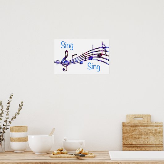 Poster Chant (Cuisine)