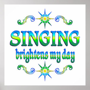 Poster Chanter Brightens