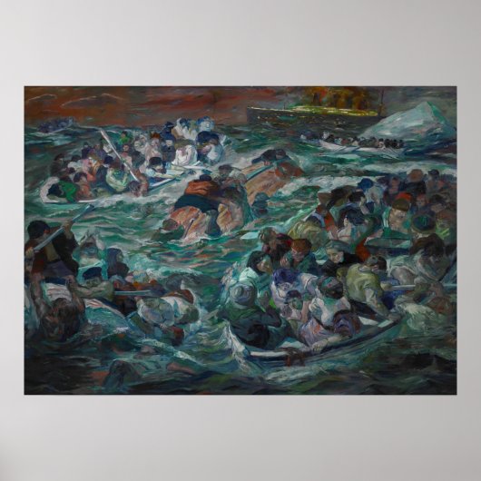 POSTER CHANTER DU TITANIQUE (Devant)