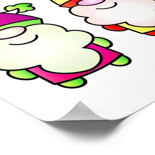 Poster Chanter les elfes de Noël (Coin)