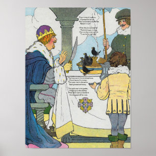 Poster Chanter une chanson de Sixpence Mère Oie Nourritur