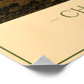 Poster Chanterelle (Coin)