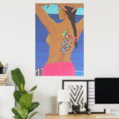 Poster Chanteur (Bureau à domicile)