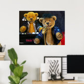 Poster Chanteur Dinky Bears (Bureau à domicile)