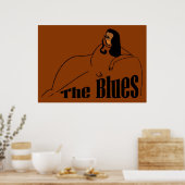 Poster Chanteuse de Blues (Cuisine)