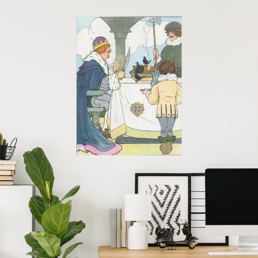 Poster Chantez une chanson de six pence, Une poche rempli (Bureau à domicile)