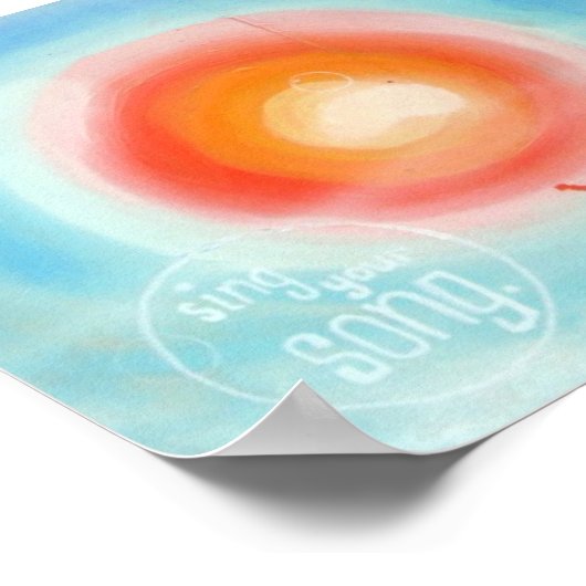 Poster Chantez Votre Chanson (Coin)