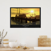 Poster chantier naval (Cuisine)