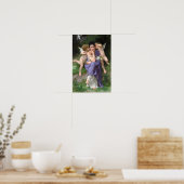 Poster Chants de Printemps par William Bouguereau (Cuisine)