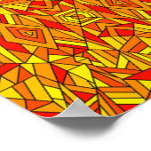 Poster Chaos coloré 9 (Coin)