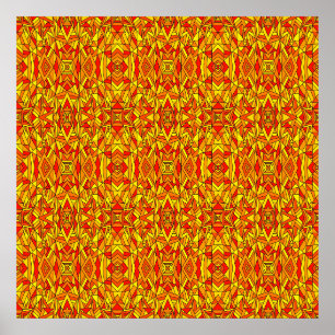 Poster Chaos coloré 9