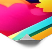 Poster Chaos Colorés Dans Whimsical Wonderworld (Coin)