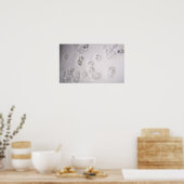 Poster chaos dans la neige fraîche tombée (Cuisine)