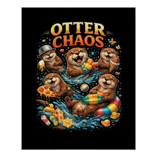 Poster Chaos de loutres