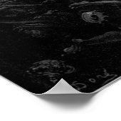 Poster Chaos Montres Gustave Dore (Coin)