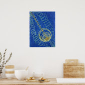 Poster Chaos primitif 16 | Hilma af Klint | (Cuisine)