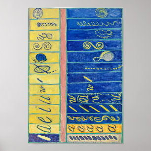 Poster Chaos Primordial, no 13   Hilma af Klint  