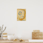 Poster Chaos Primordial, No.26 par Hilma af Klint (Cuisine)