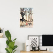 Poster Chapeau rouge (Bureau à domicile)