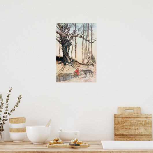 Poster Chapeau rouge (Cuisine)