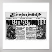 Poster Chapeau rouge (Devant)