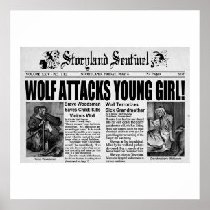 Poster Chapeau rouge