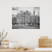 Poster Chapelle Battell (Université de Yale) (Cuisine)