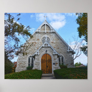 Poster Chapelle commémorative à Fort Leavenworth, Kansas