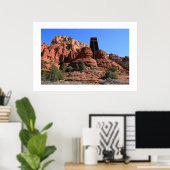 Poster Chapelle de la Sainte Croix (Bureau à domicile)