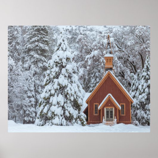 Poster Chapelle de Yosemite (Devant)