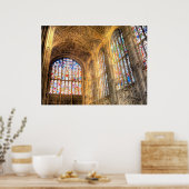 Poster Chapelle du King's College ~ Cambridge, Angleterre (Cuisine)