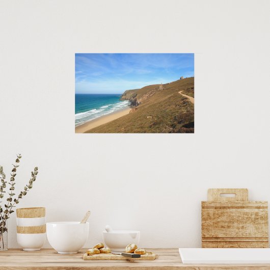 Poster Chapelle Porth à St.Agnes (Cuisine)