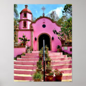 Poster Chapelle rose du Mexique (Devant)