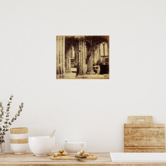 Poster Chapelle Rosslyn 1860 Imprimer (Cuisine)