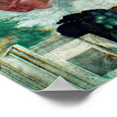 Poster Chapelle Sixtine Plafond (Coin)
