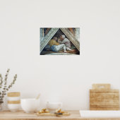 Poster Chapelle Sixtine Plafond : Les ancêtres du Christ (Cuisine)