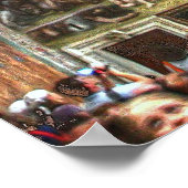 Poster Chapelle Sixtine, Vatican, Rome, Italie (Coin)