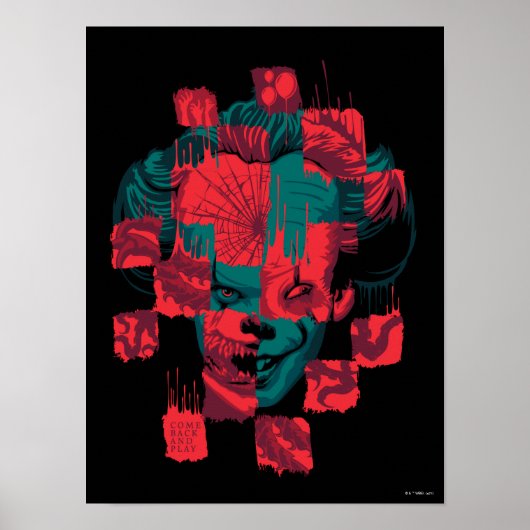 Poster Chapitre 2 | Pennywise - Revenez jouer (Devant)