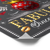 Poster Chapter 49 Fabulous Est. 1977 Disco Ball 49th Birt (Coin)