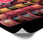 Poster Chapter 67 Floral Book Stack Design (Coin)