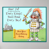 Poster Chaque Chevalier Lit Tous Les Jours (Devant)